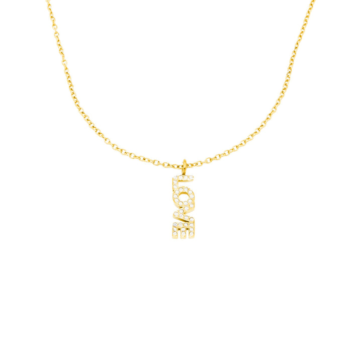 Necklace "ILY"