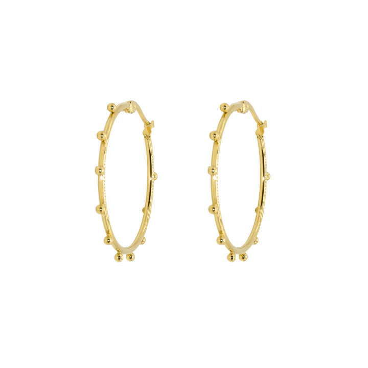 Earrings "Dotted Rings"