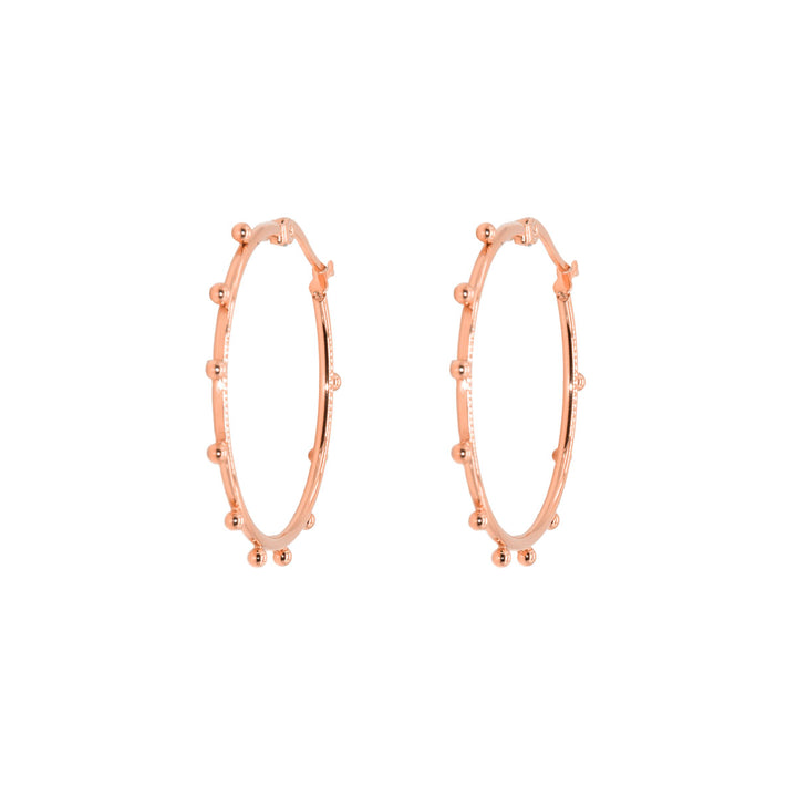 Earrings "Dotted Rings"