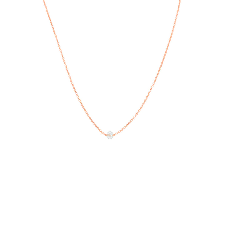 Necklace "White Stone"