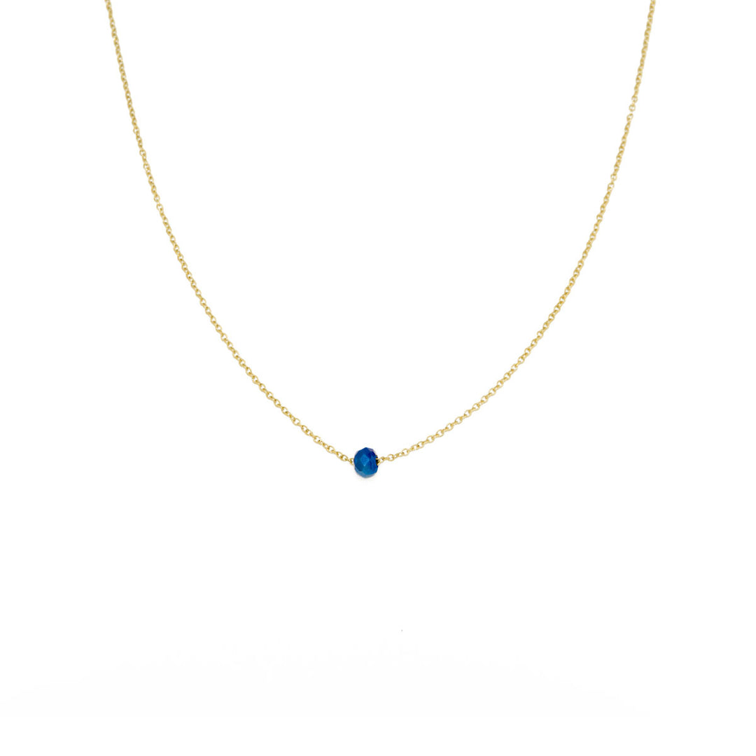 Necklace "Blue Stone"