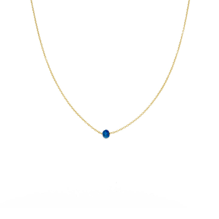 Necklace "Blue Stone"