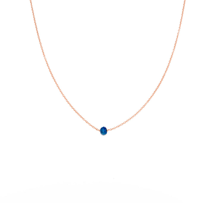 Necklace "Blue Stone"