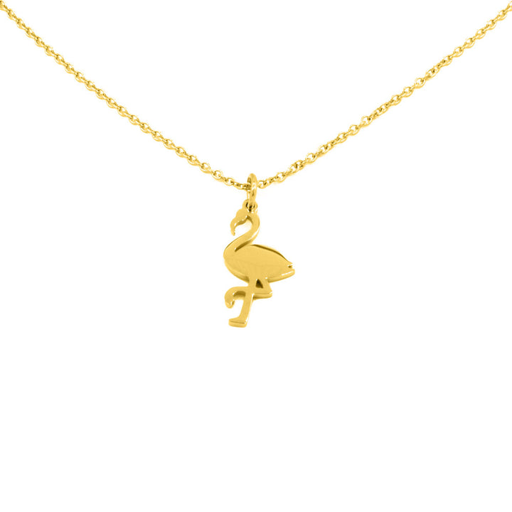 Necklace "Loving Flamingo"