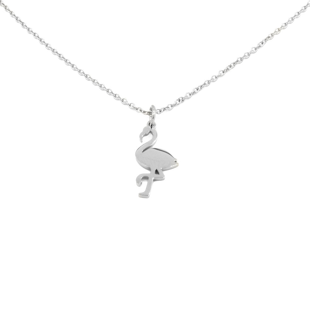 Necklace "Loving Flamingo"