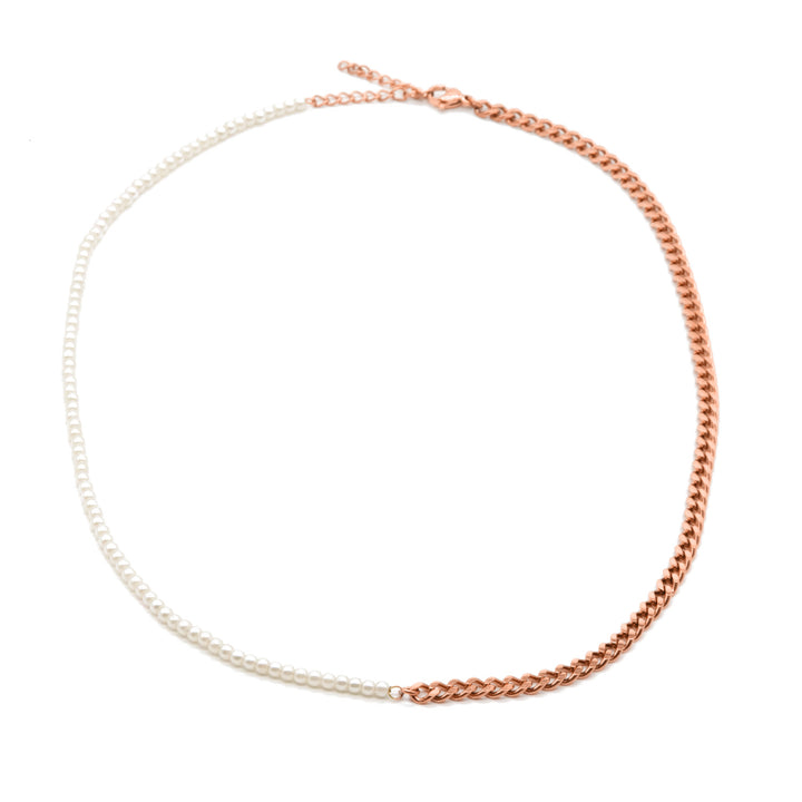 Necklace "Chain o pearl"