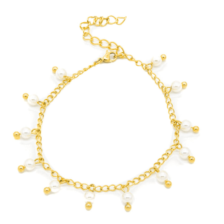 Anklet "Pearls Pearls Pearls"