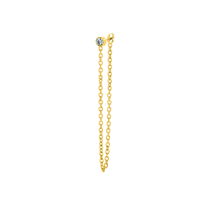 Earring "Starlight Chain" (single)