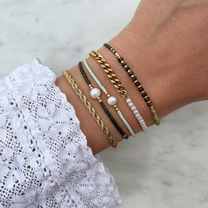 Bracelet "Chain o pearl"
