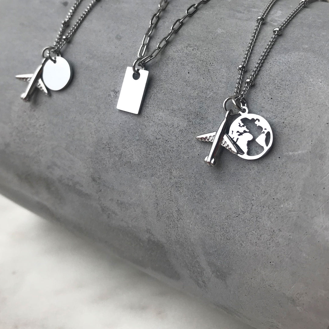 Necklace "Travel the world"