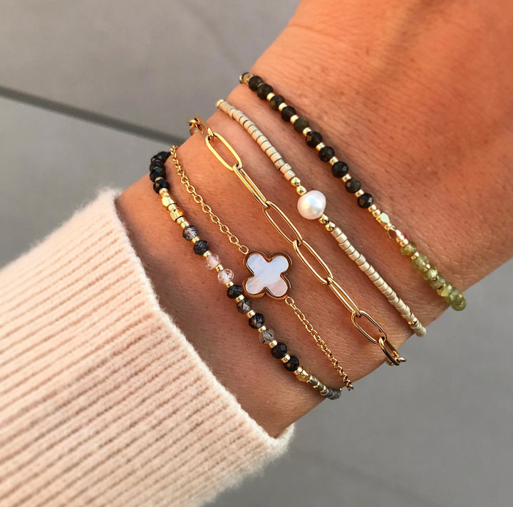 Bracelet "Pearlclover"