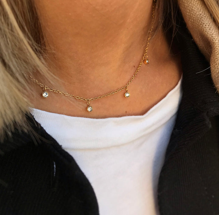 Necklace "Sparkling Sky"